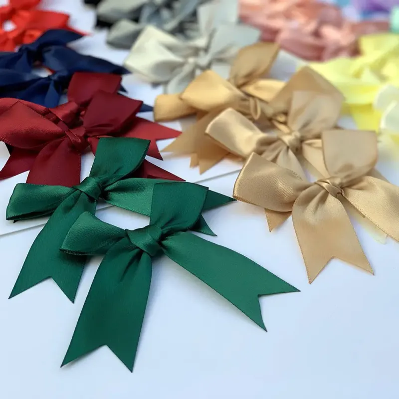 Satin Ribbon Bows - 50PCS Craft Decor 3