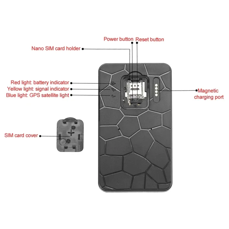 4G Magnetic GPS Tracking Device 4