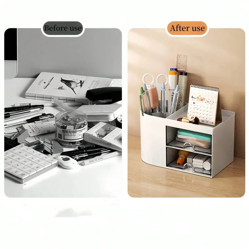Desktop Stationery Organizer Drawer 3