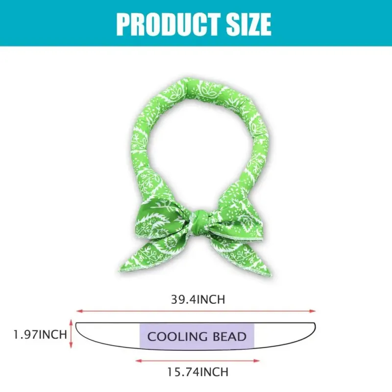 Reusable Pet Cooling Bandana Scarf 6