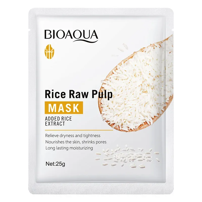 BIOAQUA Rice Raw Pulp Facial Masks 5