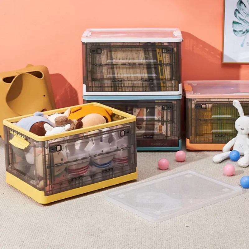 Foldable Storage Box with Lid 1