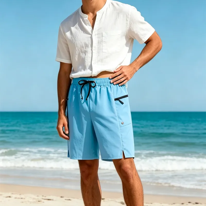 Men's Quick Dry Beach Swim Trunks 5
