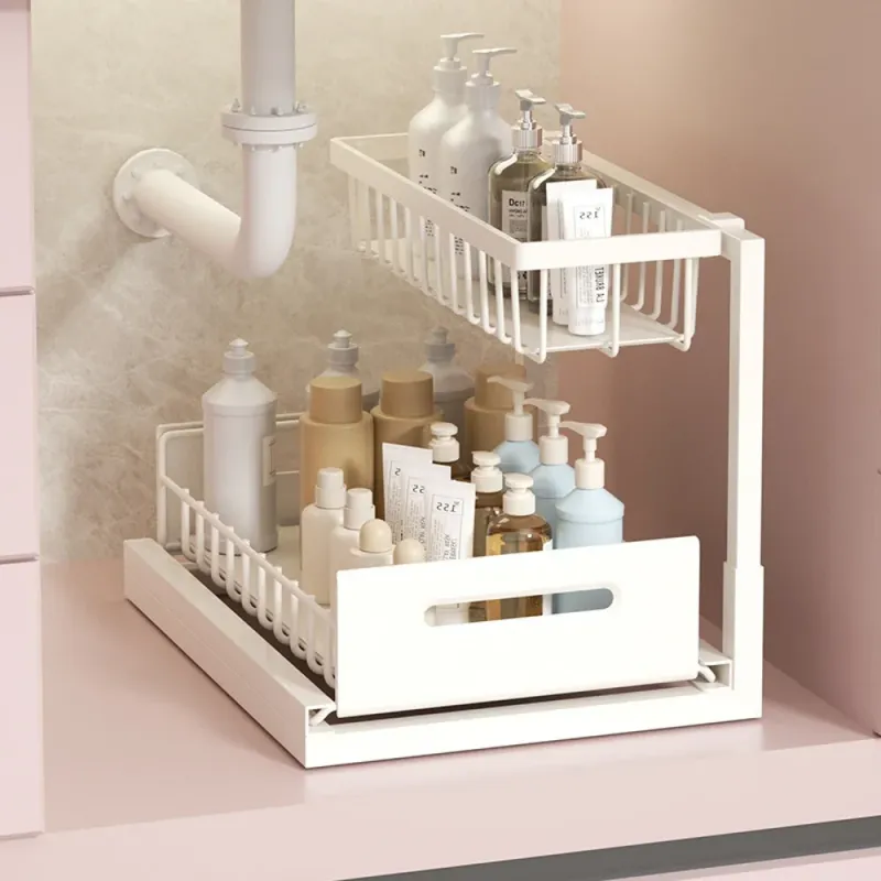 2-Tier Pull-Out Under Sink Organizer 4