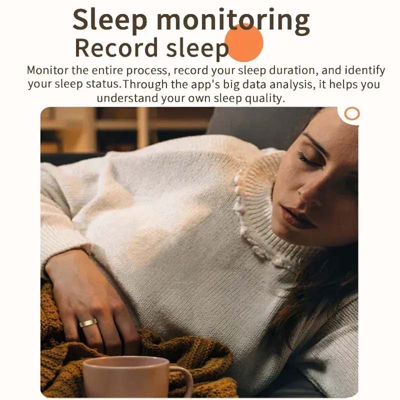 Titanium Smart Health Ring 3
