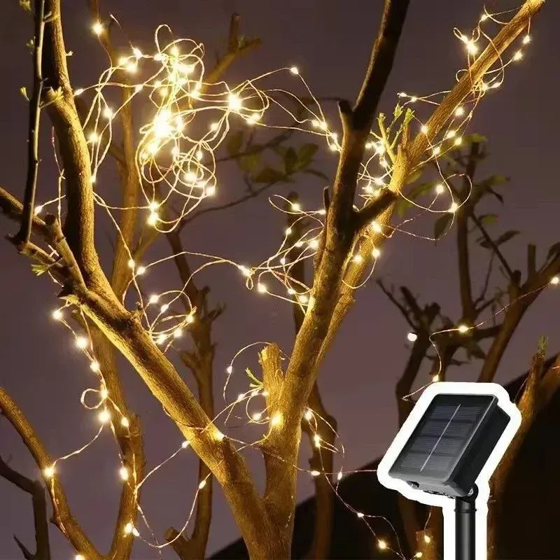 Solar Fairy LED Copper Wire Lights 1