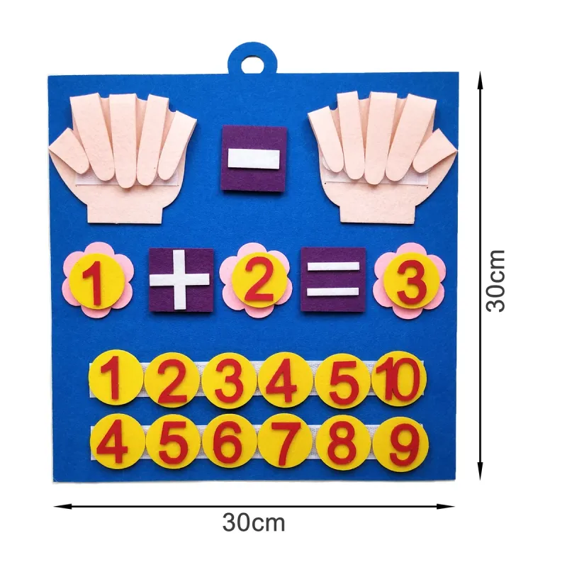 Felt Finger Numbers Counting Toy 6