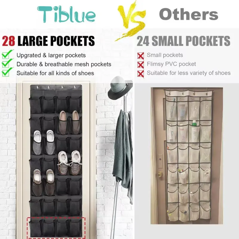 40-Pocket Wall Shoe Organizer 5