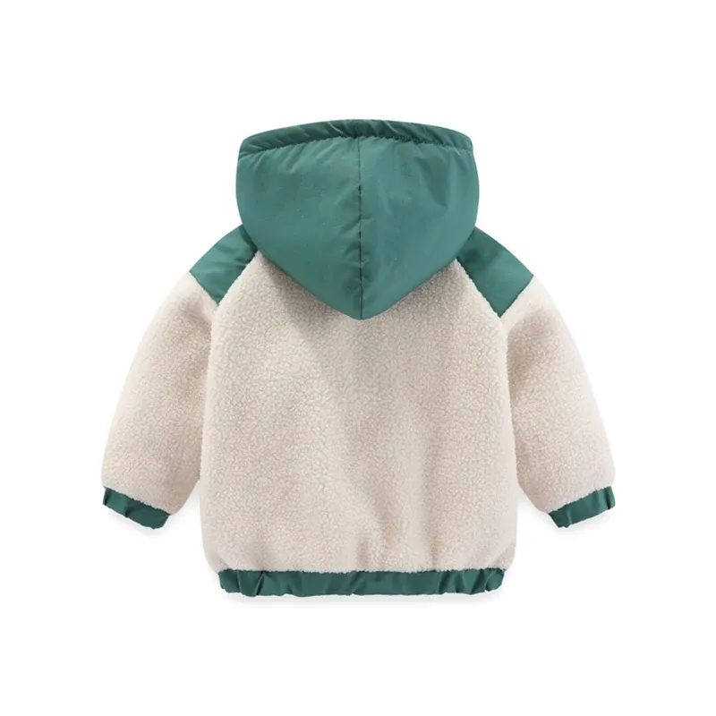 2026 Boys Fleece Winter Jacket Hooded 5
