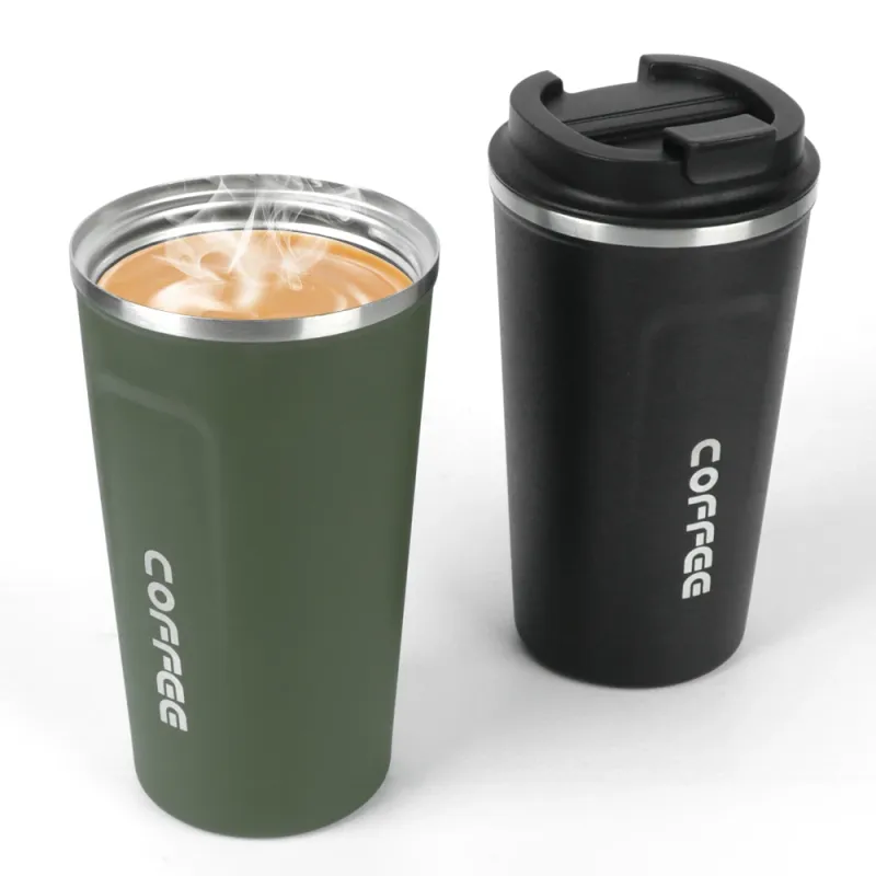 Thermo Cafe Stainless Steel Travel Mug 380/510ML 1