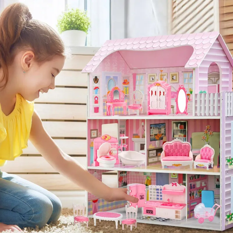 Mini Dollhouse Furniture Playset 6