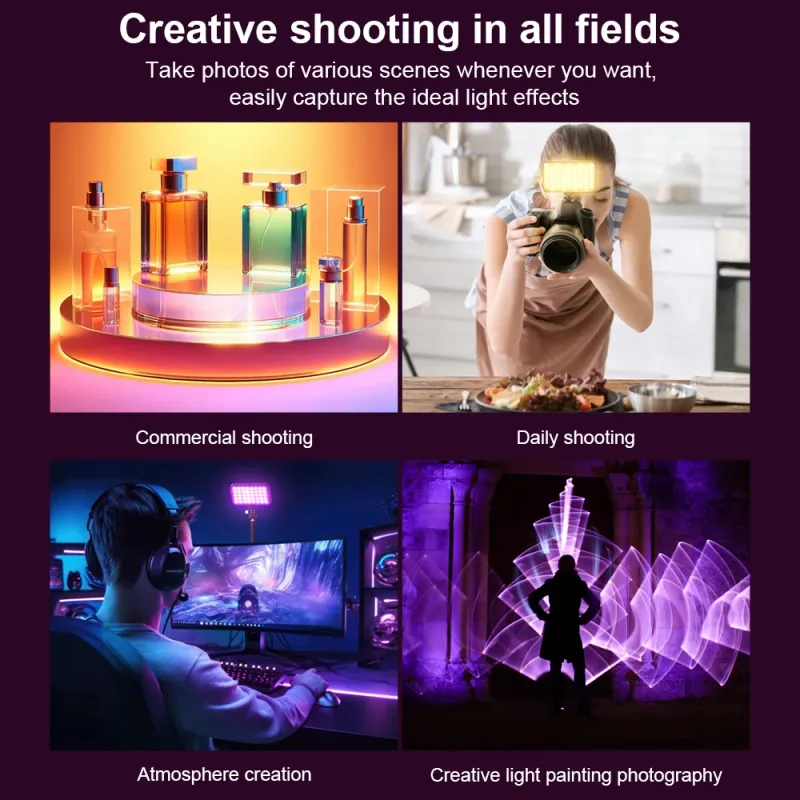 LUXCEO RGB Video Panel LED Light 5