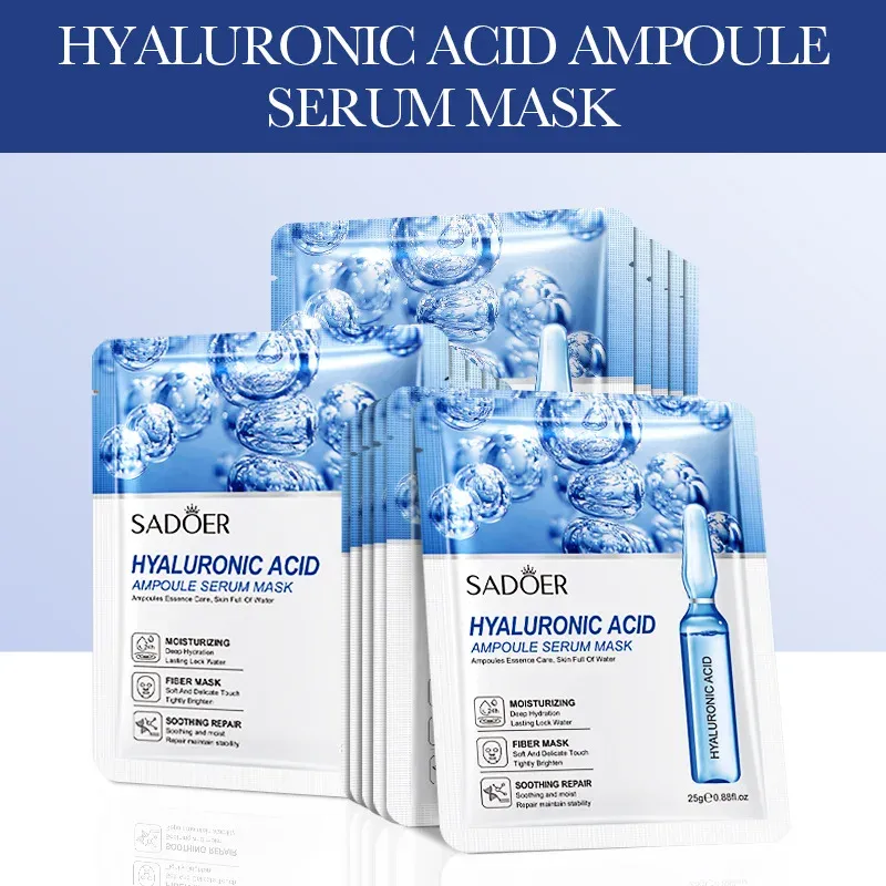 Hyaluronic Acid Korean Sheet Mask 10-Pack 1