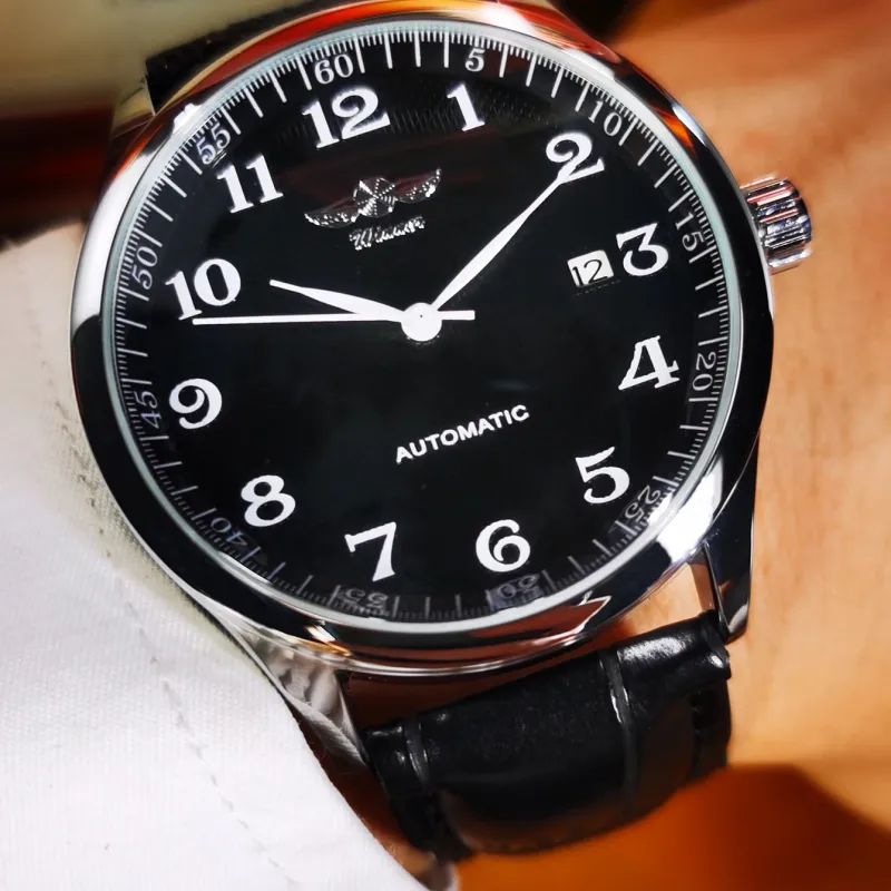 WINNER Minimalist Automatic Watch - Blue 6