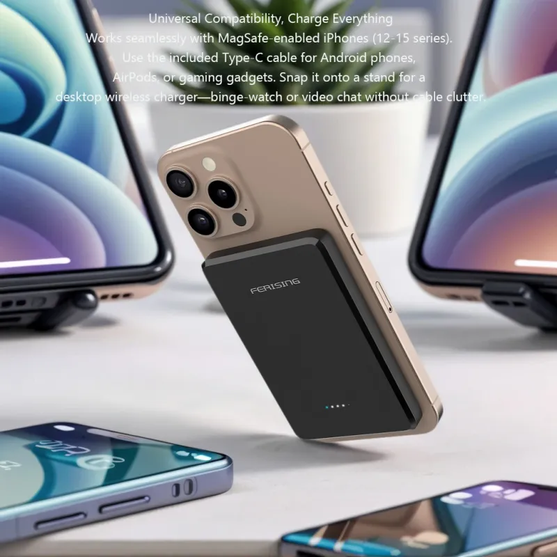 FERISING PD20W Magnetic Power Bank 5000mAh 2
