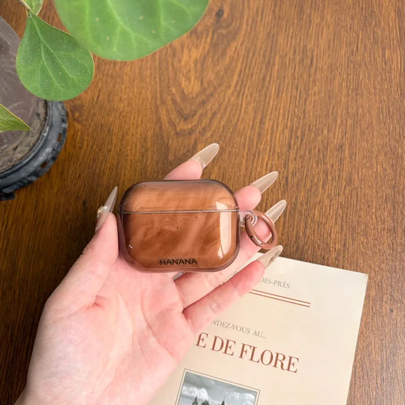 Chocolate Smudging AirPods Case Cover 4
