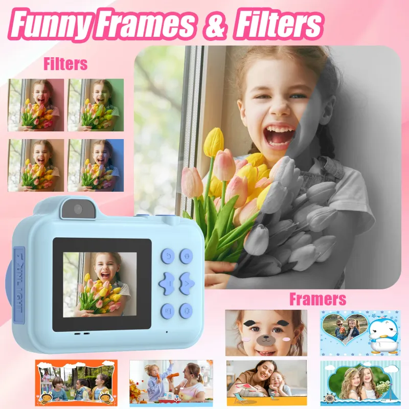 Kids Instant Print Digital Camera Toy 5