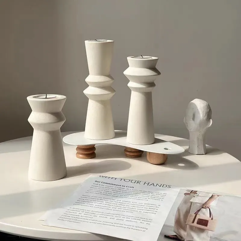 Nordic Ceramic Candle Holders 3