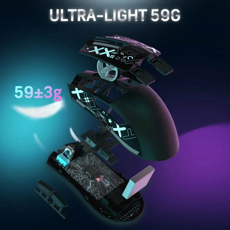 Attack Shark X11 Lightweight Wireless Gaming Mouse 5