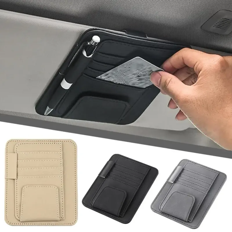 Car Visor Organizer & Sunglasses Holder 1