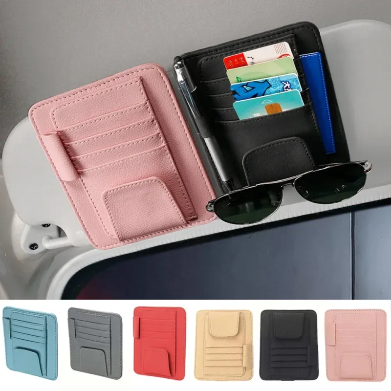 Car Sun Visor Multi-Pocket Organizer 1