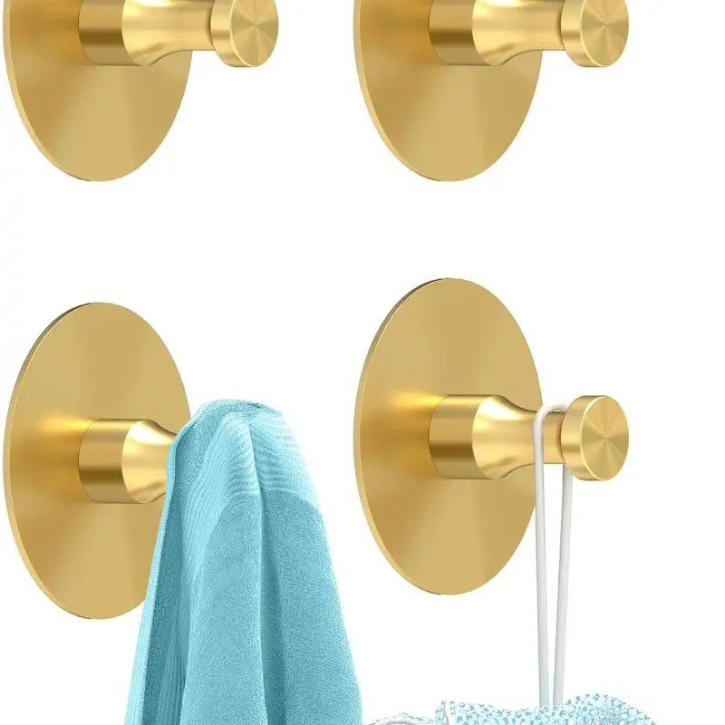 No Damage Aluminum Adhesive Hooks 1