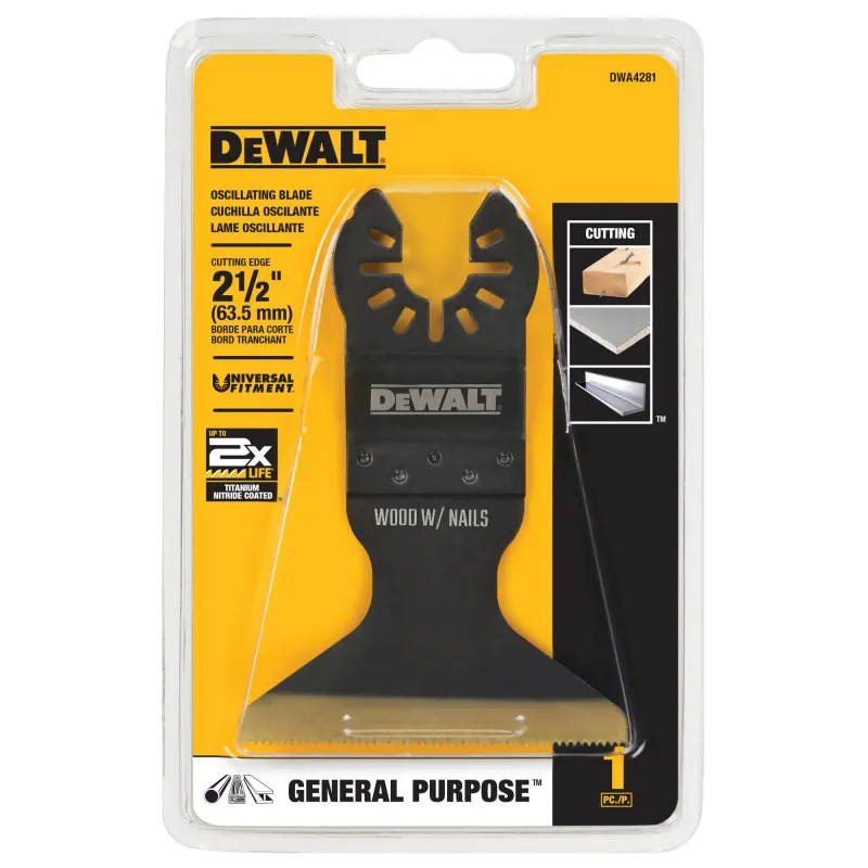 DEWALT DWA4281 Titanium Oscillating Blade 3