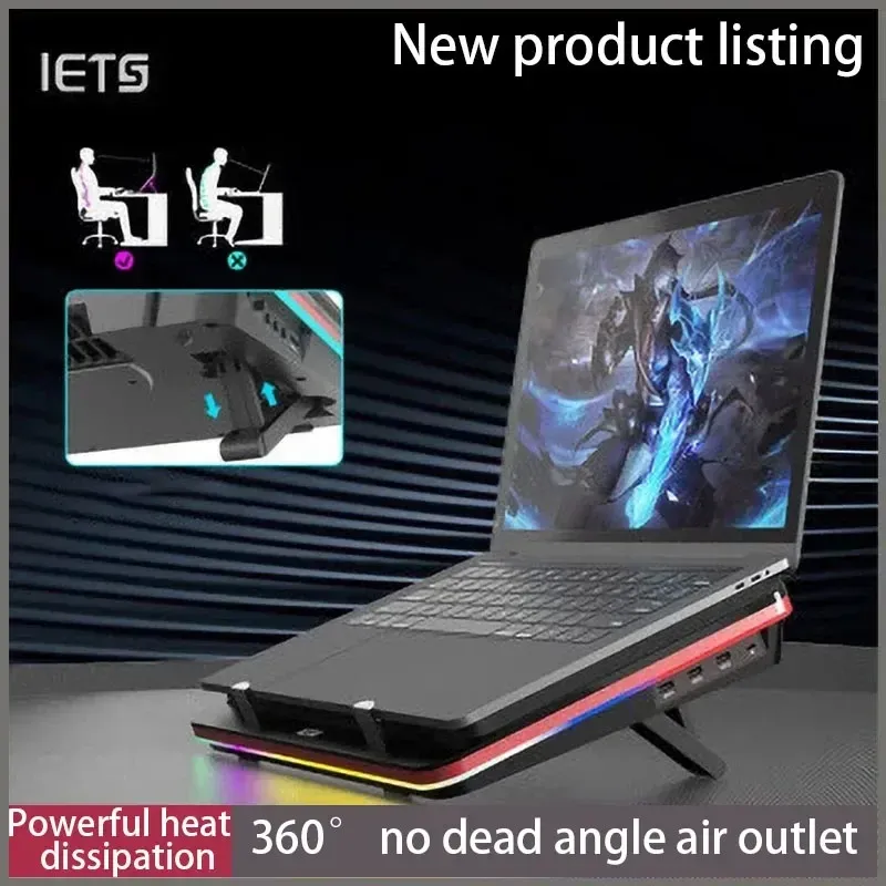 IETS GT500 Laptop Cooling Stand 5000RPM 2