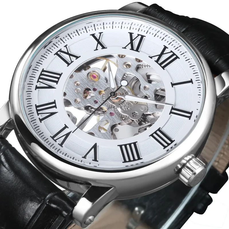 WINNER Men's Skeleton Dress Watch 1