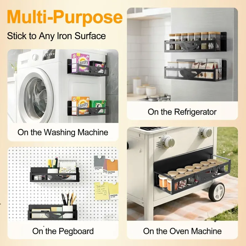 Magnetic Spice Rack 2-Pack 6