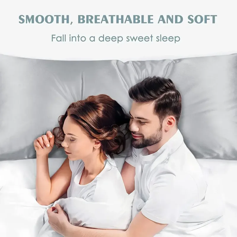Satin Body Pillowcase for Hair & Skin 6
