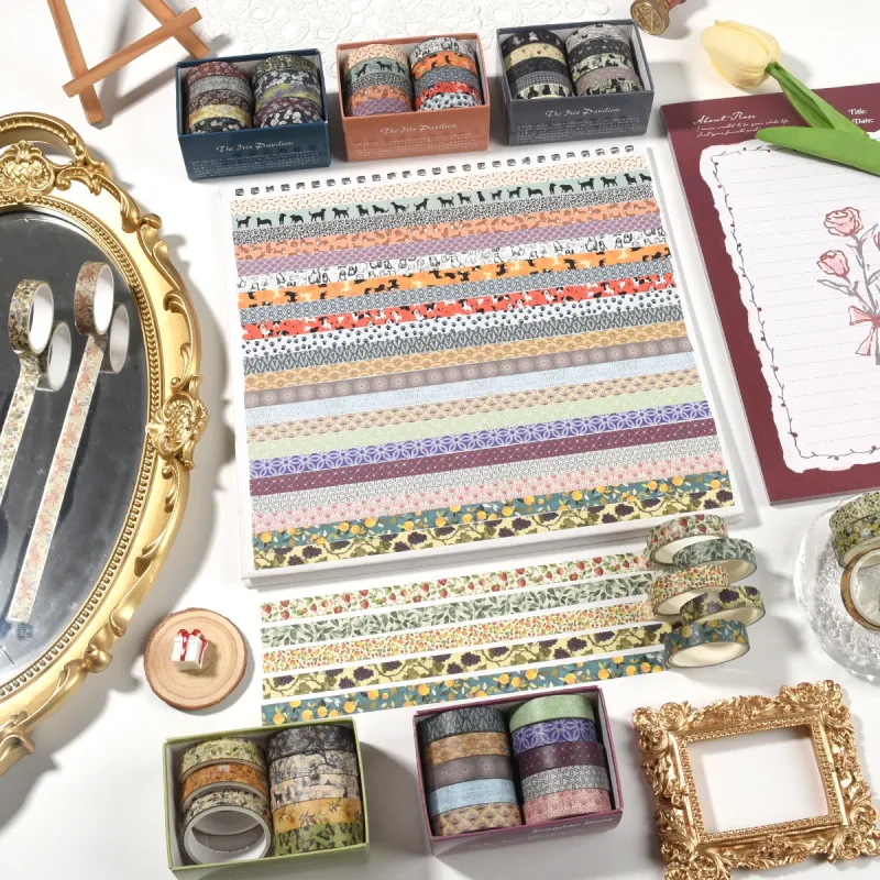 10 Rolls Flower Washi Tape Set 2