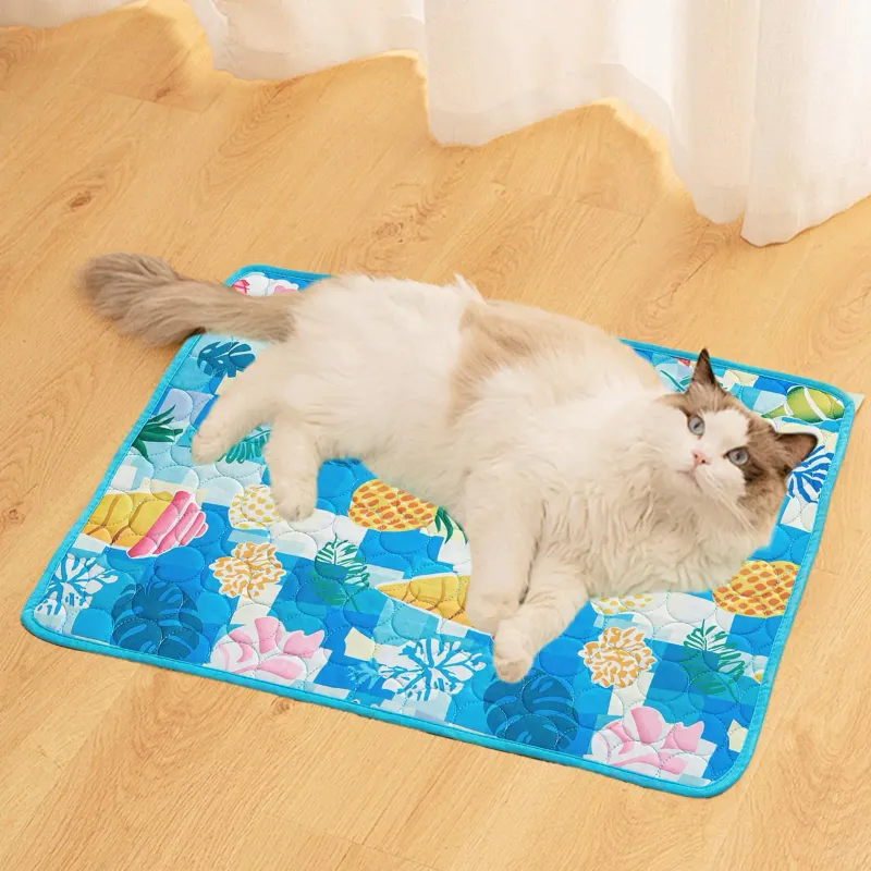 Pet Cooling Mat & Sleeping Pad 5