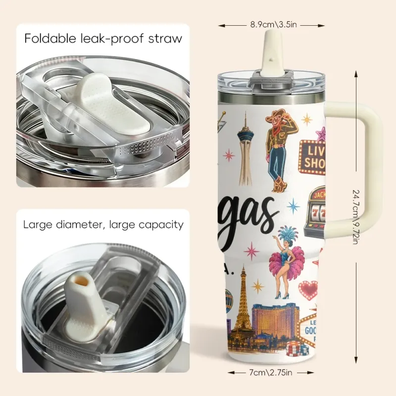40oz Vacuum Insulated Car Tumbler 5
