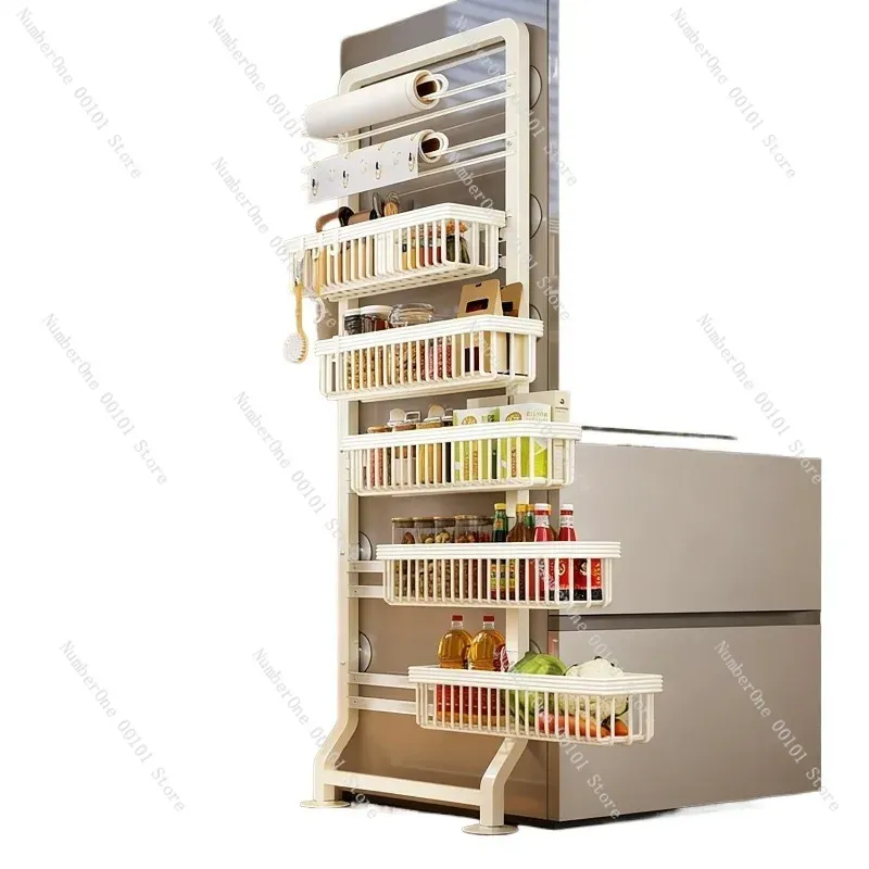 No Drill Wall Mounted Storage Rack 1