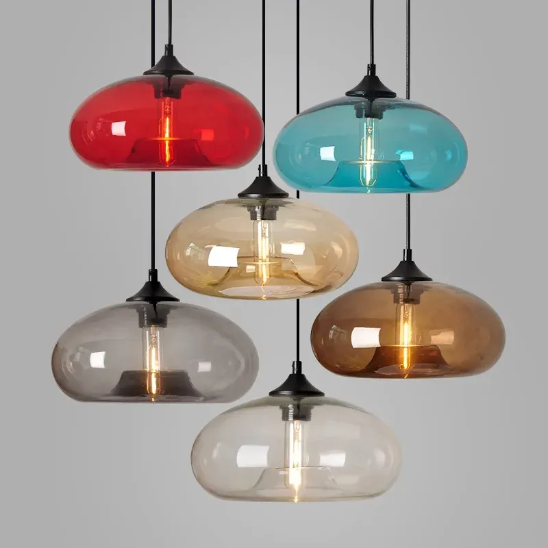 Nordic Color Glass Pendant Lamp 2