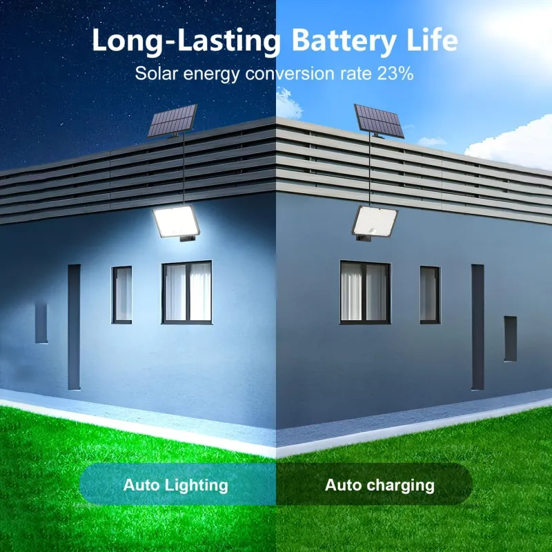 400 LED Solar Security Lights 3