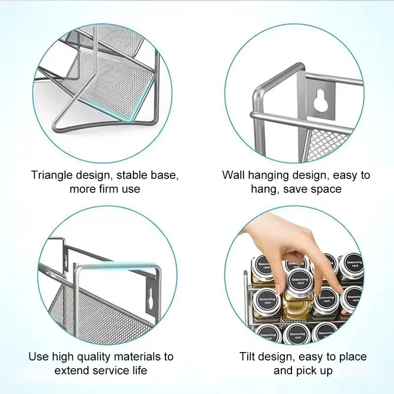4-Tier Spice Rack Organizer 5