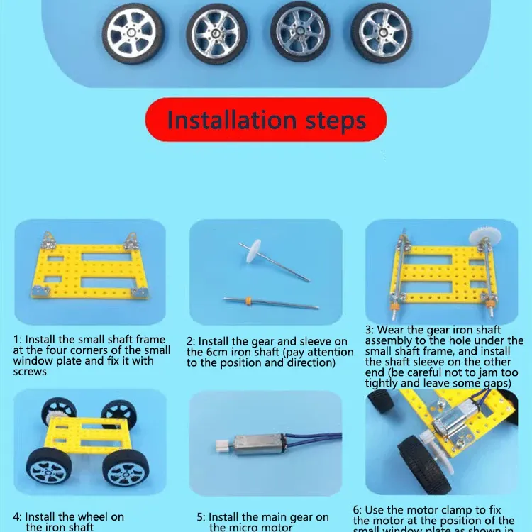 Solar Powered DIY Car Kit 6