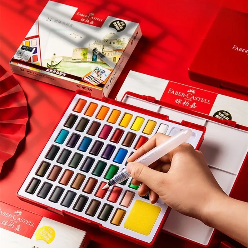 Solid Watercolor Pigments Set (24/36/48 Colors) 3