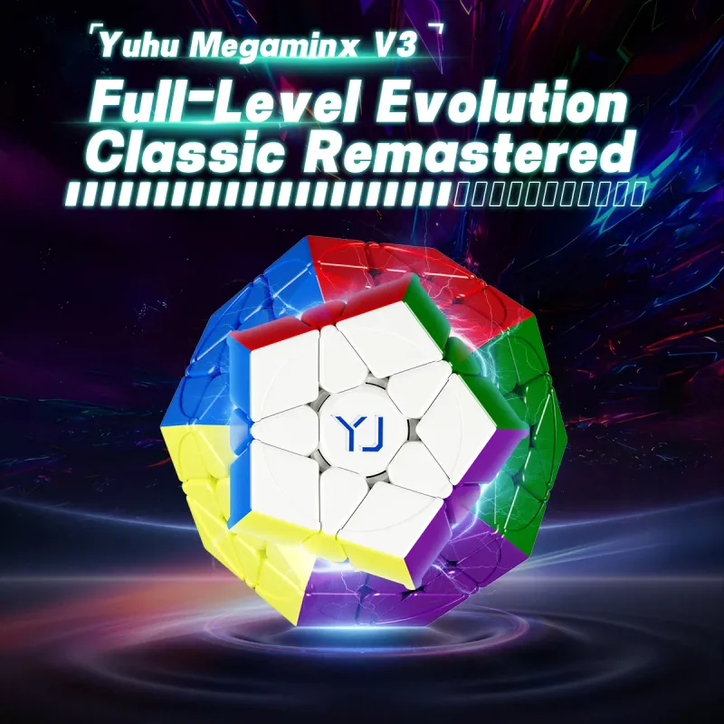 YJ Yuhu V3M Megaminx Maglev Cube 1