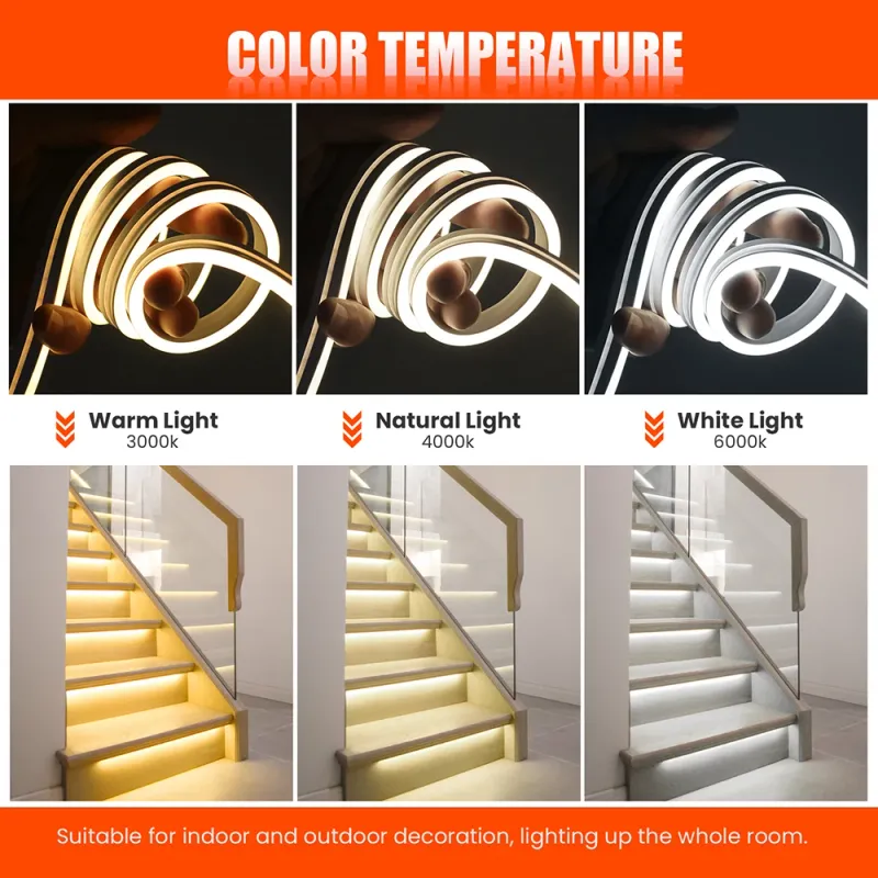 USB LED Neon Strip Light Dimmer Kit 5