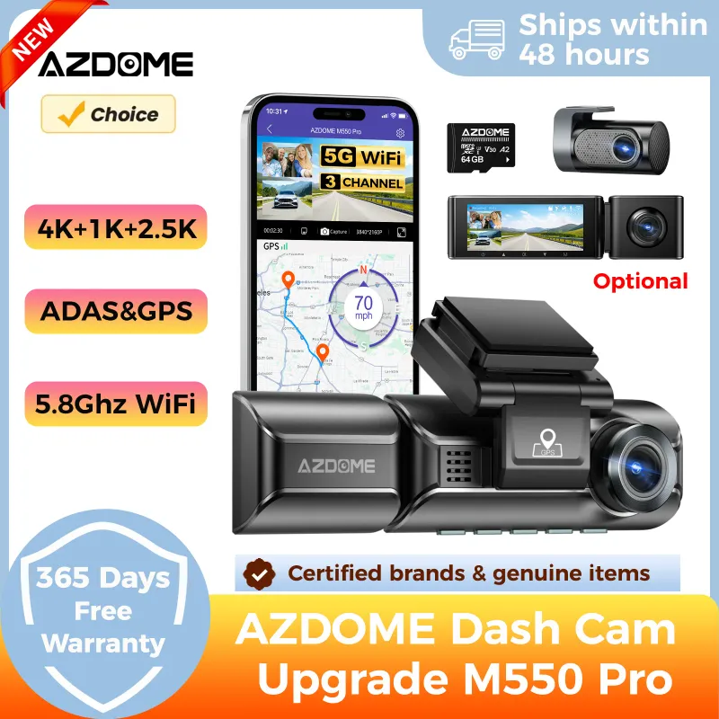 AZDOME M550 Pro 4K Dash Cam 1