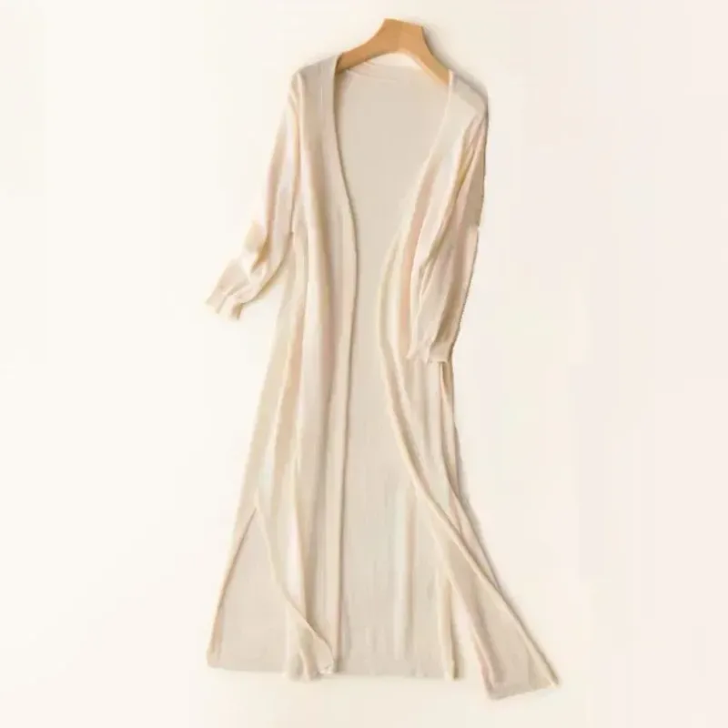 Women's Long Knitted Sun Protection Cardigan 5