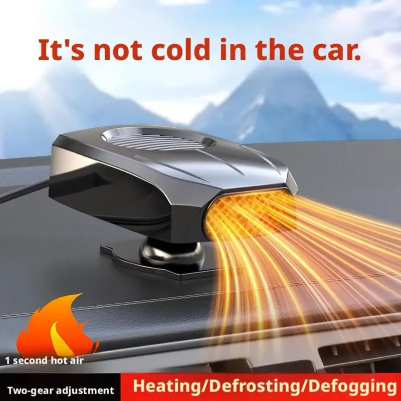 12V Car Heater & Defroster Fan 5