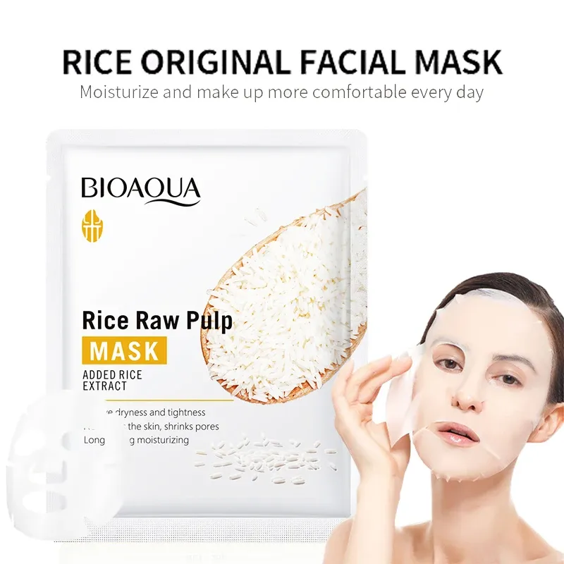 BIOAQUA Rice Raw Pulp Facial Masks 1