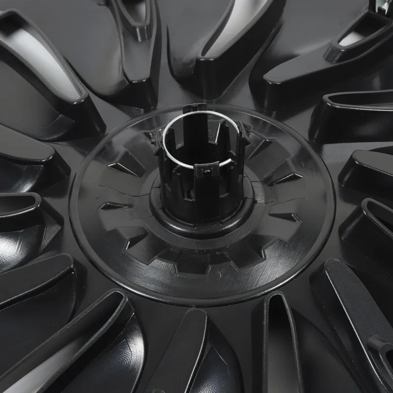 Tesla Model Y 19" Matte Black Hub Caps 4