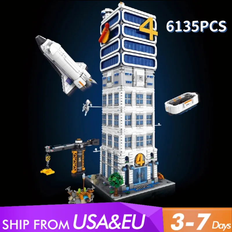 Four Heroes Tower Building Set (6135PCS) 1