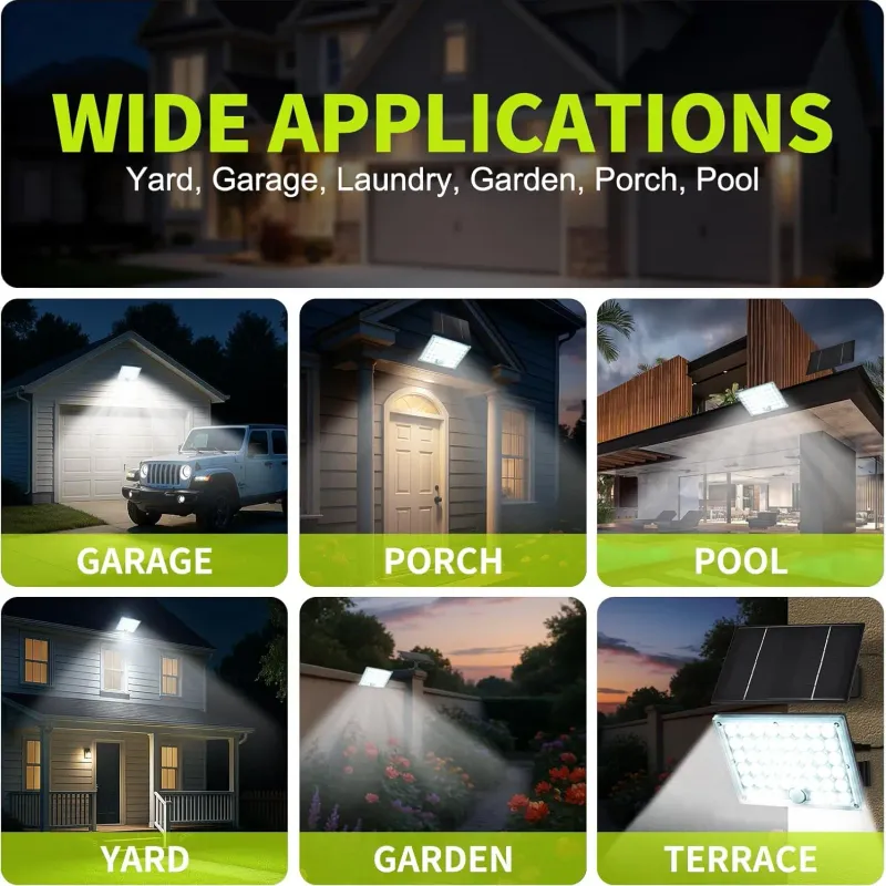 Solar Motion Sensor Floodlight 6