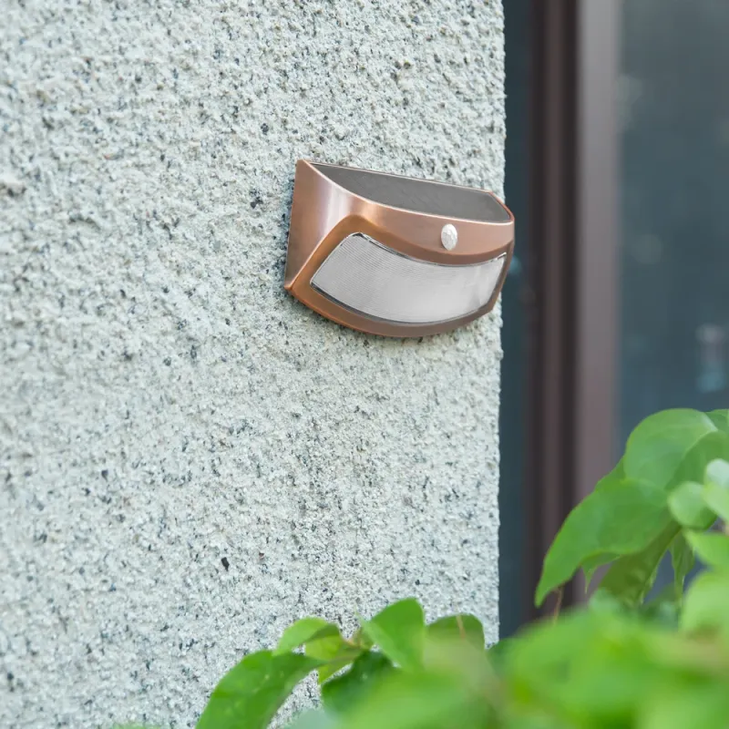Solar Motion Sensor Wall Light 3